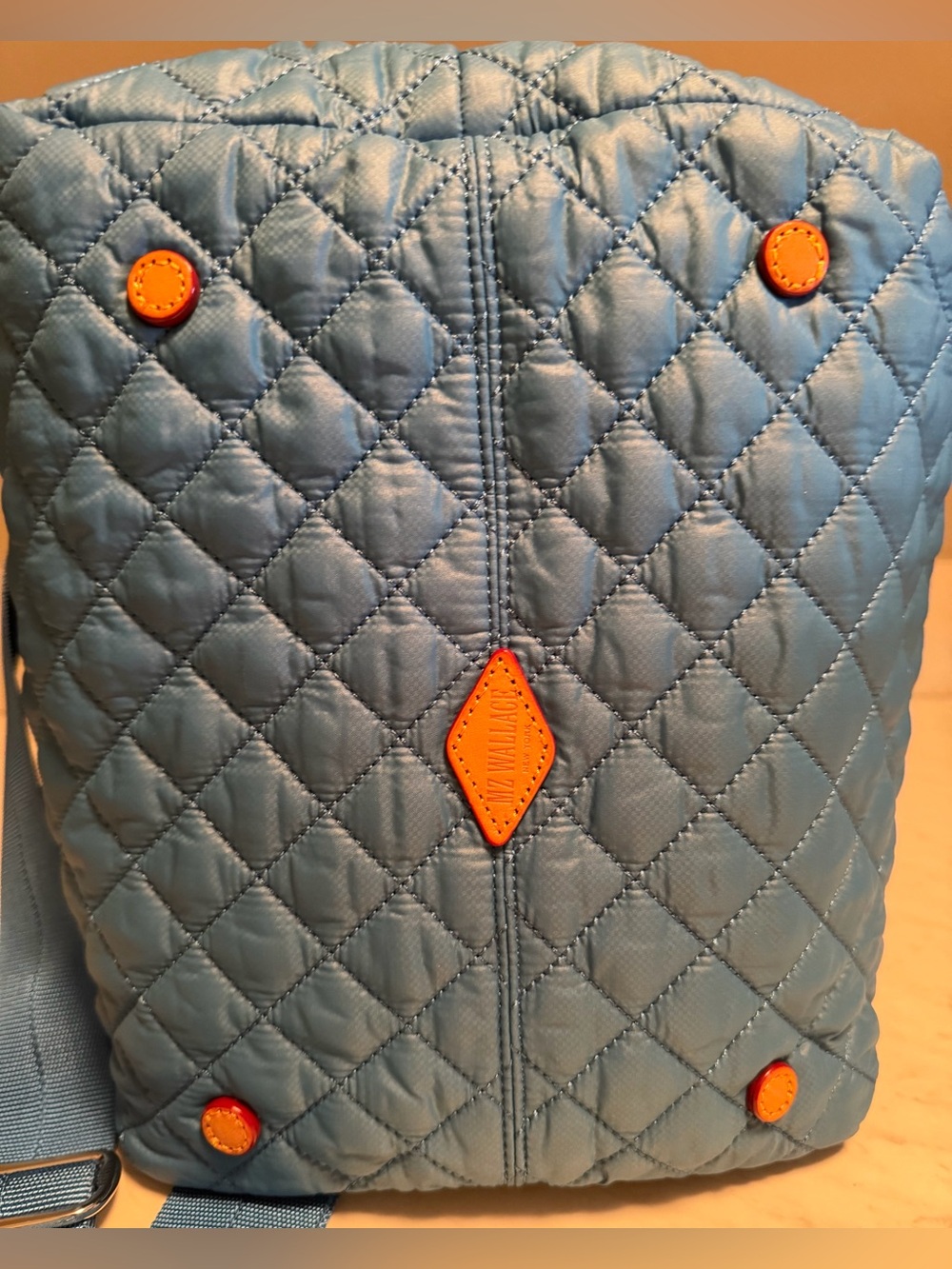 MZ Wallace Small Metro Tote Deluxe - Blue - Picture 7 of 14